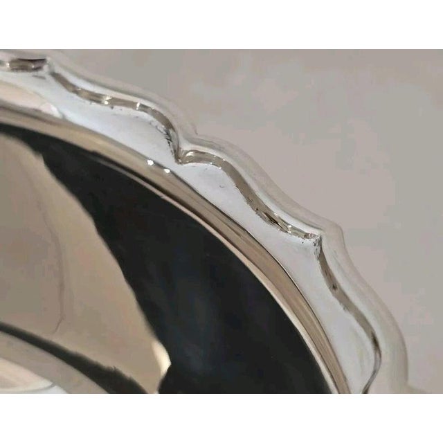 Gold George V Sterling Silver Sugar Bowl from Cooper Brothers & Sons, Sheffield, 1915 For Sale - Image 8 of 18