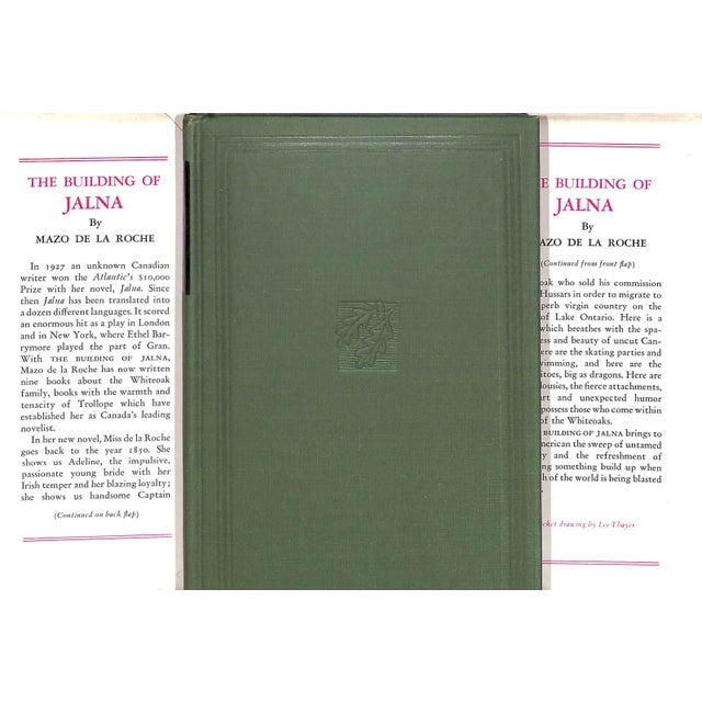 Traditional "The Building of Jalna" 1944 De La Roche, Mazo For Sale - Image 3 of 6