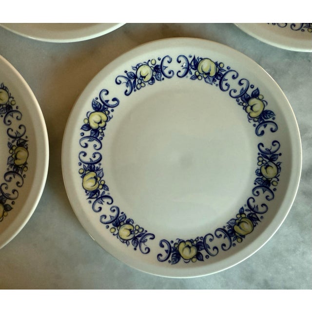Villeroy & Boch Vintage Villeroy & Boch Cadiz Appetizer Plates - Set of 5 For Sale - Image 4 of 9