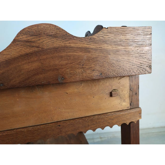 Tan Rustic Folk Art Dressing Table, 1890s For Sale - Image 8 of 18