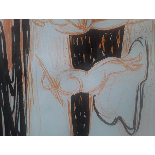 Modern Veronika Issaeva-Agenos, Beach, 2024, Mixed Media on Paper For Sale - Image 3 of 5