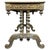 Antique Victorian Oak Writing Table with Carved Decoration For Sale - Image 6 of 11