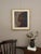 Mid-Century Modern Mid-Century Modern 'Profile in Burgundy' Vintage Original Swedish Figurative Portrait Oil Painting, Framed For Sale - Image 3 of 11