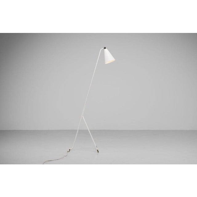 Grasshopper Lamp from Svend Aage Holm-Sorensen, Denmark, 1950s For Sale - Image 11 of 17