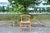 Mid-Century dining chair Danish Modern. Papercord and laqcquered beech frame. Design Erik Ole Jorgensen for Kvist Mobler....