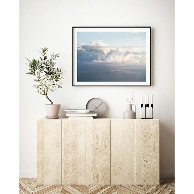 Mediterranean Seascape Art Photograph, Coastal Fine Art Photography Print, Kefalonia Greece Landscape Wall Art, 45 X 30" 'Clouds Over the Ionian Sea' For Sale In Boston - Image 6 of 8