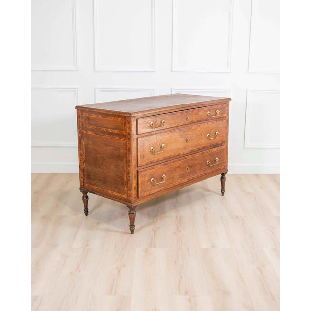 18th Century Italian Louis XVI Period Chest Of Drawers For Sale In Atlanta - Image 6 of 9