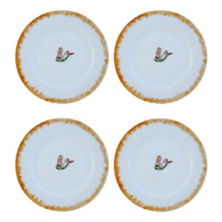 P22 Dinner Plates by Lithian Ricci, Set of 4 For Sale