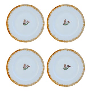 P22 Dinner Plates by Lithian Ricci, Set of 4 For Sale