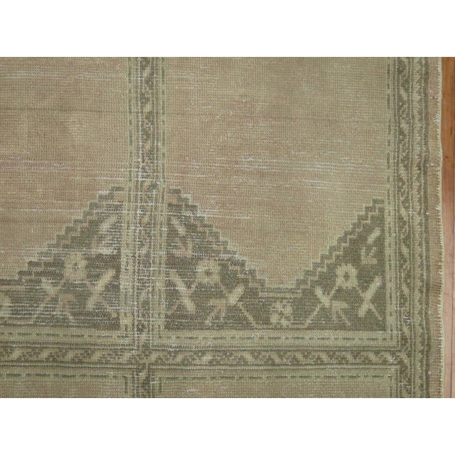 Antique Zabihi Collection Turkish Oushak Rug For Sale In New York - Image 6 of 10