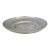 Large Silver Basketweave Decorative Bowl For Sale