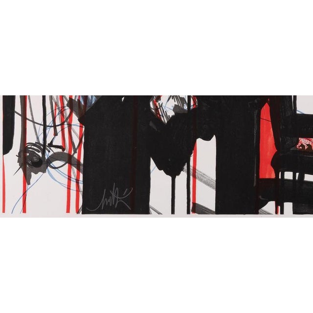 Raymond Moretti, Rimbaud's Illuminations: A Portrait, Lithograph For Sale - Image 4 of 5