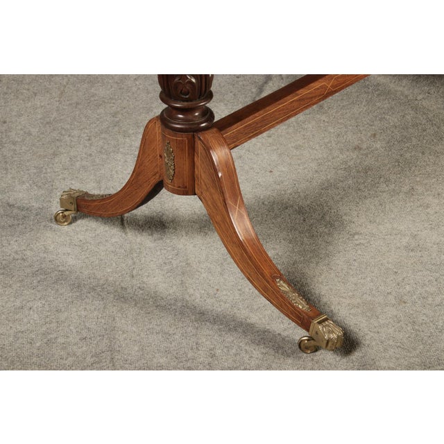 Antique English Mahogany Desk, 19th Century For Sale - Image 16 of 18