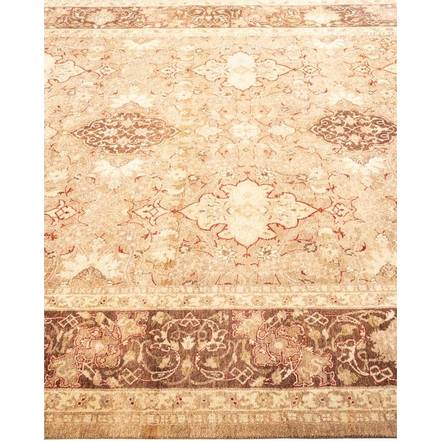 Solo Rugs Mogul, One-of-a-Kind Hand-Knotted Area Rug in Brown, 6' 0" x 8' 7" For Sale - Image 4 of 8