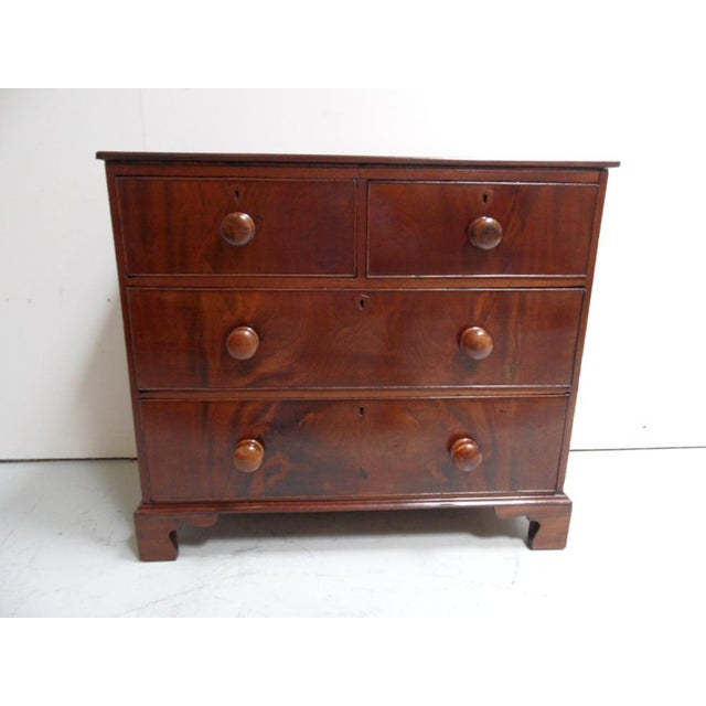 Antique Mahogany Chest of Drawers For Sale - Image 10 of 11