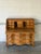 Oak Bureau With Drop-Front Desk and Three Serpentine Drawers Danish Mid-Century Modern 1970s For Sale - Image 4 of 11