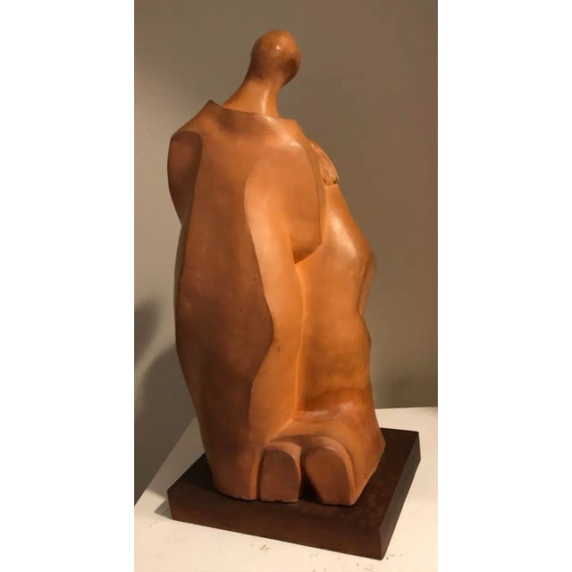 1930s Elsa Galban Modern Figural Sculpture For Sale - Image 4 of 10