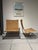 Pre Owned Fritz Hansen PK20 wicker lounge chair designed by Poul Kjærholm. Minimalist Low lounge chair with Stainless...