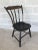 Antique Primitive Early 1800's Arrow Back Paint Decorated Side Chairs - Set of 4 For Sale - Image 4 of 10