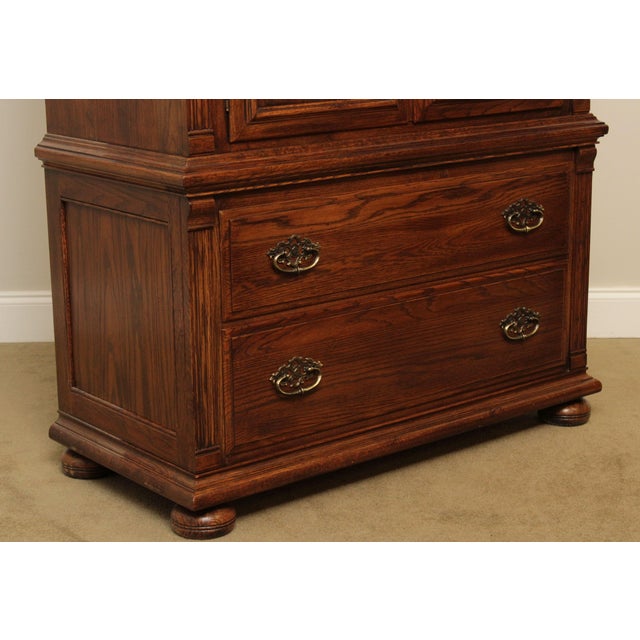 Ethan Allen Royal Charter Oak Bedroom Armoire Chairish