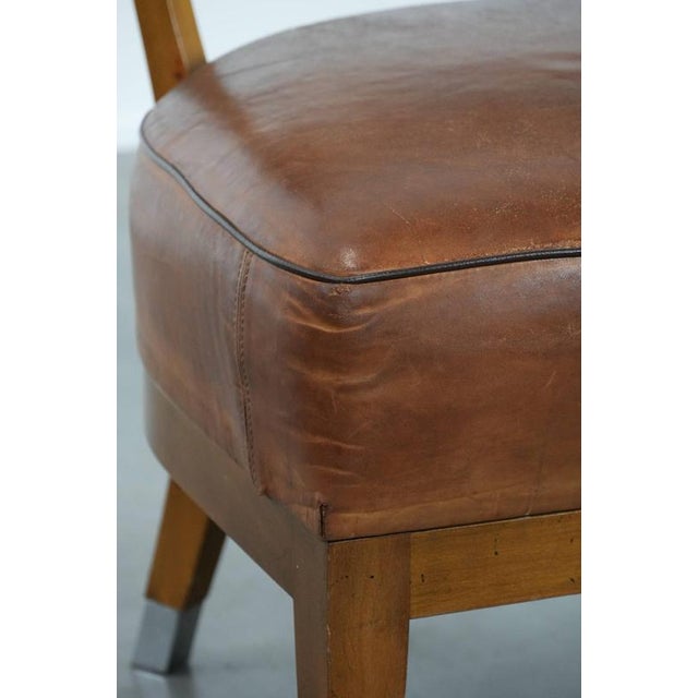 Vintage Cocktail Chair in Sheepskin For Sale - Image 14 of 16