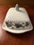 The Vintage Wedgwood Edme Queen's Ware Ivy Covered Butter Dish is a collectible piece originating from England in 1945....