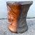 Vintage Folk Art Paper Mache Side Table/Stool With Hindu Figure For Sale In West Palm - Image 6 of 7