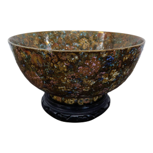 Vintage Satsuma "Thousand Flowers" Bowl