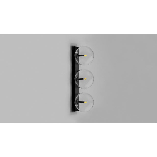 Early 21st Century Oslo Triple Sconce For Sale - Image 5 of 12