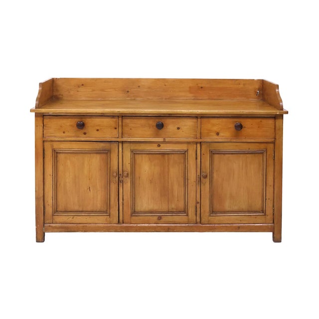 19th Century Scottish Victorian Pine Sideboard For Sale In New York - Image 6 of 7