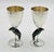 1980s Emilia Castillo Parrot Goblets for Los Castillo, Mexican Modern Silver - a Pair For Sale In Los Angeles - Image 6 of 13