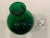 Art Deco 1980s Green Glass Decanter For Sale - Image 3 of 6