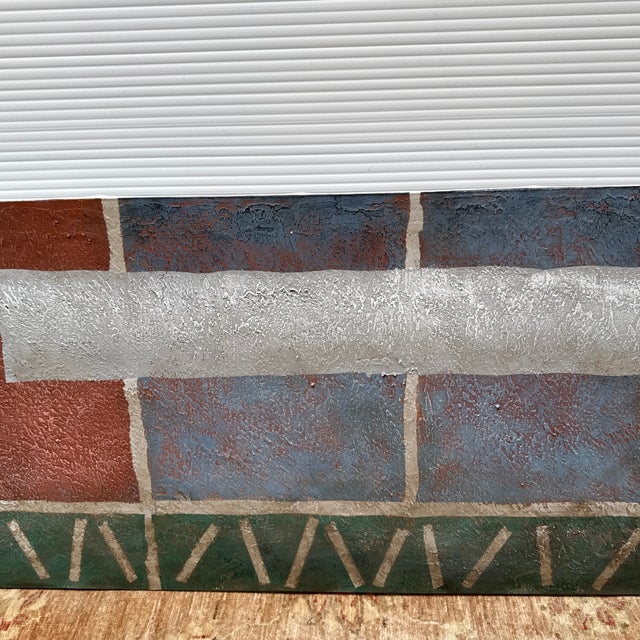 Windsor Art Galaxi Colorblock Abstract Print For Sale - Image 11 of 11