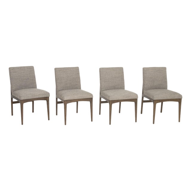 Four Hands "Abida" Upholstered Dining Chairs, 4 For Sale