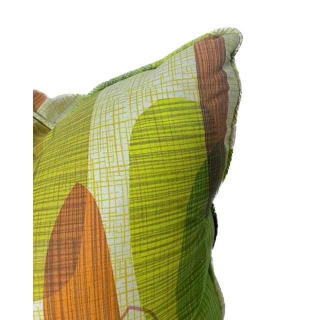 Mid-Century Modern Vintage Mid-Century Modern Style Atomic Pillow For Sale - Image 3 of 4