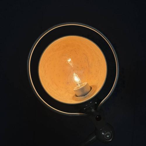 Dark Grey 3-Arm Table Clamp Lamp from Jielde, 1950s For Sale - Image 11 of 18