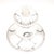 English Mercury Glass Bell, England Circa 1860 For Sale - Image 3 of 8