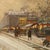 French Impressionist Painting Winter Landscape Scene "Foire De Montmartre" Paris by Eugene Galien-Laloue, 1900 For Sale - Image 12 of 12