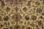1940s 1940s Traditional Beige Floral Shah Abbas Antique Isfahan Wool Silk Carpet Rug For Sale - Image 5 of 6
