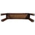 Brown 1970s Drexel Heritage Captiva Faux Bamboo Console Table With Glass Top 56" For Sale - Image 8 of 10
