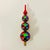 Red Mid-Century Boho Chic Hollywood Regency Czechosolvakian Blown Mercury Glass Christmas Tree Topper For Sale - Image 8 of 16