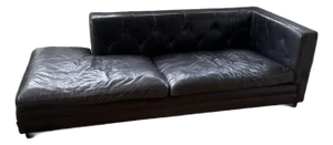 Benchmade Modern Custom Low-Profile “Sit Tight” Sofa With Bumper
