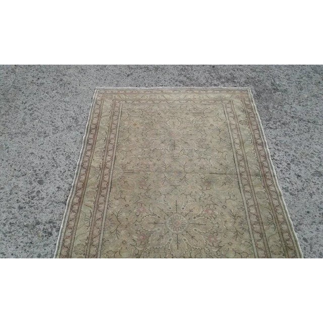 Hand Wowen Wool Turkish Rug, Rug,Vintage Rug,Beatifull Color Combination Turkish Retro Rug, Home Decor 3'10"x 5'11", Ft For Sale In Houston - Image 6 of 12