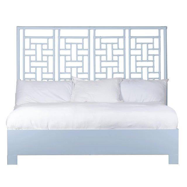 A timeless design, this classically styled bed features a Rattan headboard with a Maple Bed Frame. The Rattan headboard is...