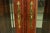 Wood Thomasville Georgian Carved Cherry Wood Lighted Breakfront Bookcase or Display Cabinet For Sale - Image 7 of 13