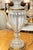 French Pair of French Glass Table Lamps For Sale - Image 3 of 7