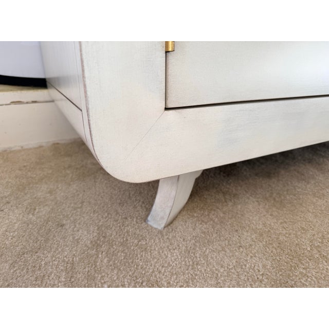 2020s Hickory Furniture Company Rare Susan Hable Designed Dove Credenza Buffet Chest Bar For Sale - Image 5 of 7