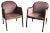 Set of Art Deco Style Armchairs, 1950s For Sale