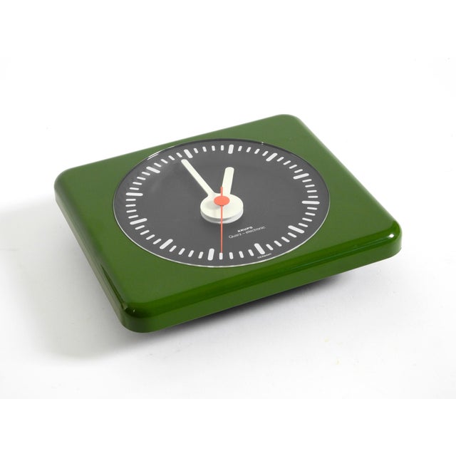 Black Space Age Wall Clock by Krups, 1970s For Sale - Image 8 of 14