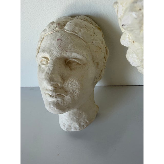 Cris Cooper Modern Art Pottery Bust Sculptures – A Pair For Sale - Image 4 of 12